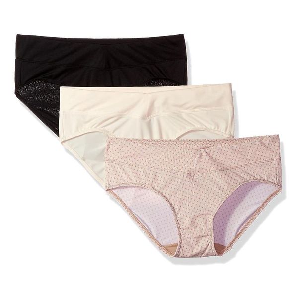 

women's panties 3pcs women underwear cotton briefs female soft girls sport fashion lingerie plus size, Black;pink
