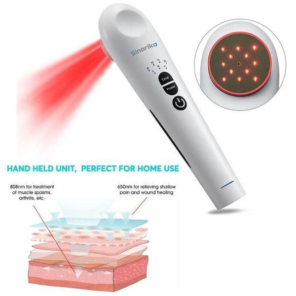 

portable home use cold laser therapy device for body pain muscle relief arthritis rehabilitation hand hold electric massagers