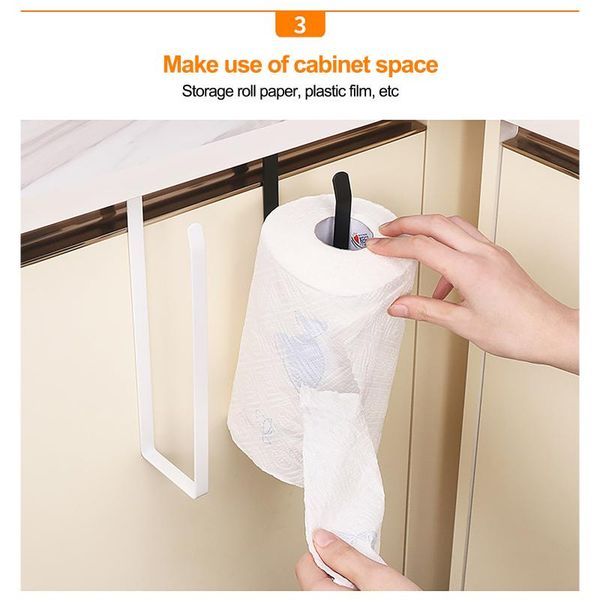 

mats & pads in stock punch-home kitchen cabinet roll paper holder towel rack fresh-keeping bag support wholesale and drop