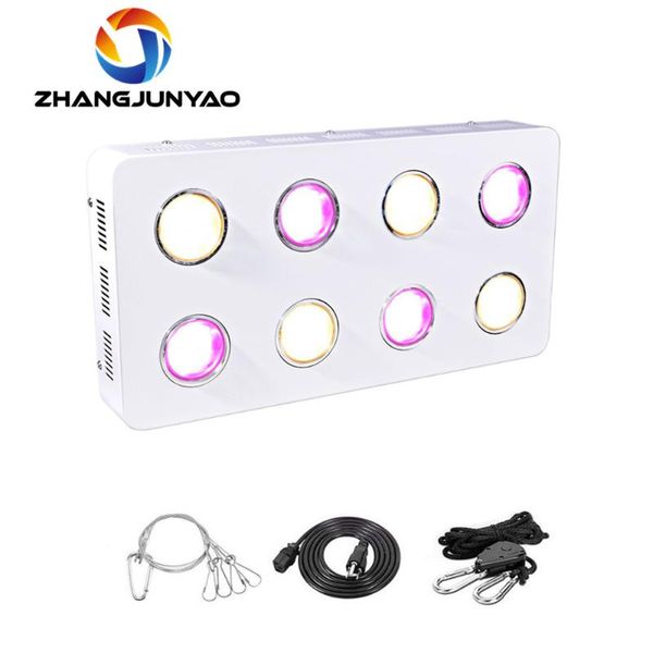

grow lights cob double switch 2400w led plant growth light full spectrum, optical lens high lumen, used for indoor plants and flowers