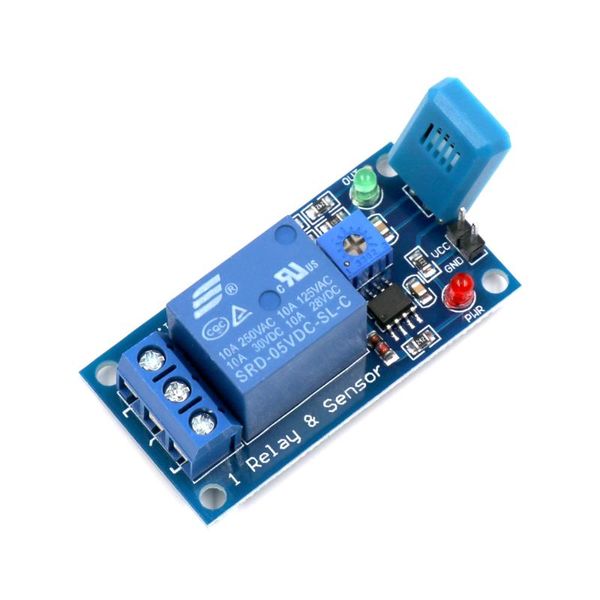 

integrated circuits 1pcs 12v humidity sensitive switch relay module controller sensor