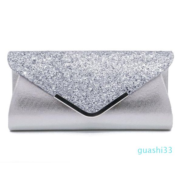 

evening bag women pu paillette long square hasp cosmetic bag mix color wedding party clutch bag