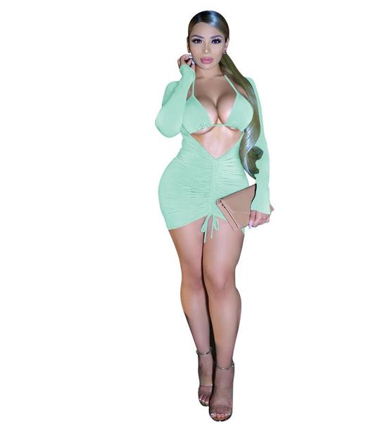 

casual dresses summer fashion dress women two pieces set mode night club wear, Black;gray