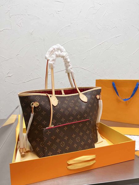 

Shopping Bag Handbags Purses Genuine Leather Purse Tote Fashion Shoulder Serial Number Date Code Dust Bags