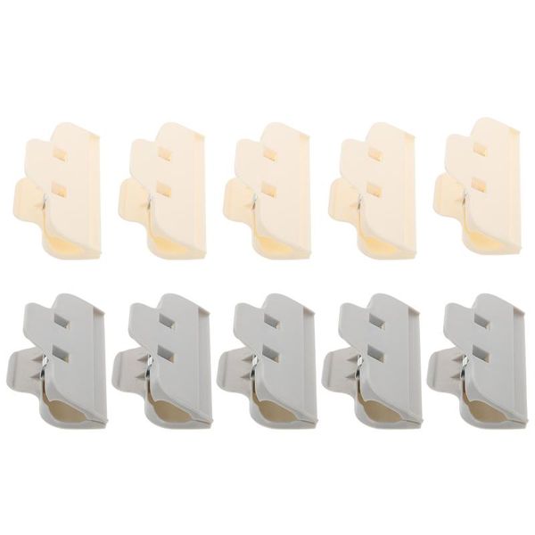 

bag clips 10pcs portable sealing kitchen ingredients home snack seal