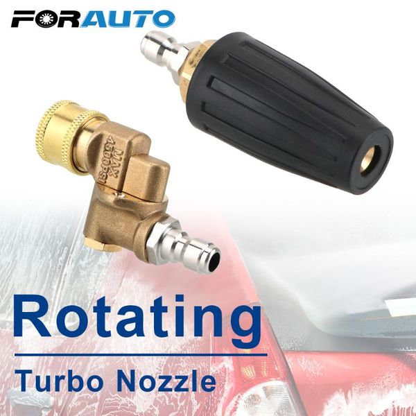 

for quick connector rotary pivoting coupler jet sprayer turbo nozzles car pressure washer accessories water gun & snow foam lance