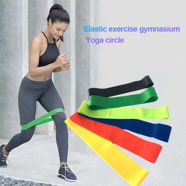 

fitness exercise resistance bands rubber yoga elastic band various sizes loop loops for gym training