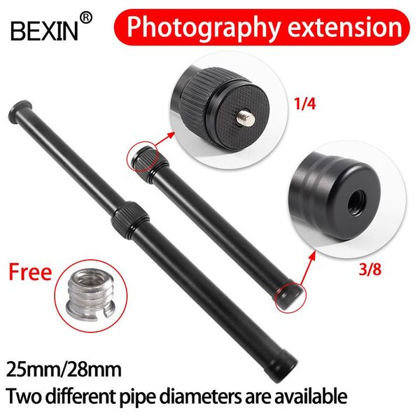 

selfie monopods professional tripode 1/4 or 3/8 screw handheld stabilizer adapter adjustable tripod monopod mount extension rod for dslr cam