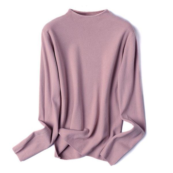 

women's sweaters gigogou basic crew neck women sweater autumn winter slim female jumper black white tight long sleeve knitwear pull, White;black