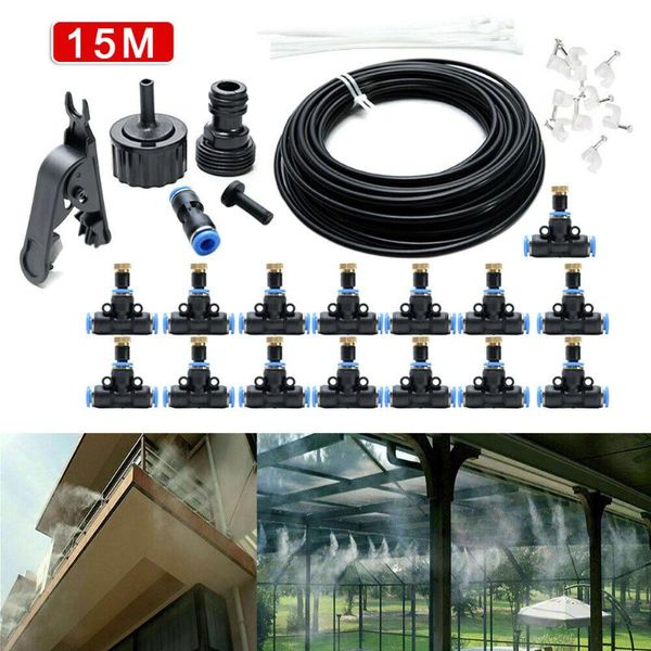

watering equipments misting cooling system garden lawn air cooler patio water nozzles sprinkler