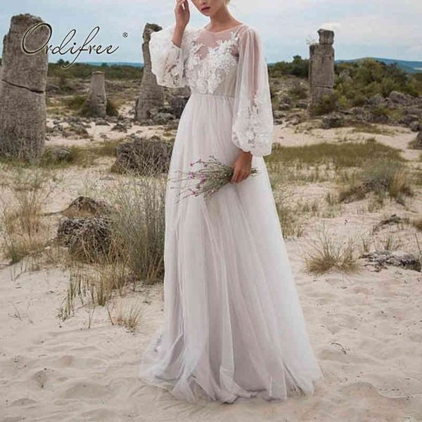 

summer women tulle long sleeve embroidery white maxi tunic beach dress 210415, Black;gray