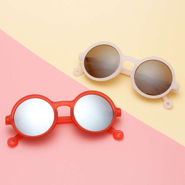 

sunglasses children's fashion spring leg plastic pc round frame sunglasses, Blue