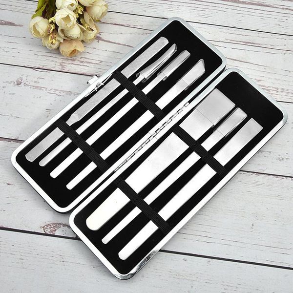 

nail art kits pedicure knife set steel seven-piece calluses repairing arrange heel multifunctional