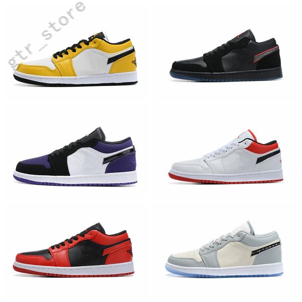 NIKE air Jordan 1 RETRO 2021 Designer 1 1s Sneakers Homens Mulheres Sapatos Fora NRG Unc Chicago Pó Azul Amarelo des Chaussures Alta Cesta D1