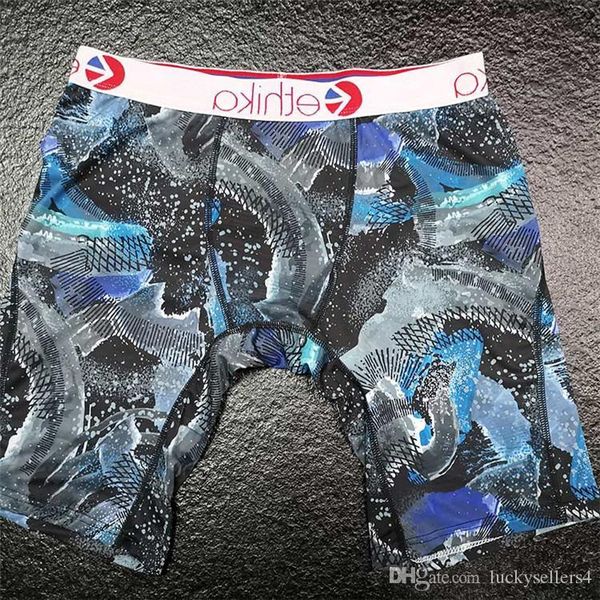 

designer ethika men beach boxer briefs quick dry staple fit underwear skateboard street trendy sports shorts boxer pants boutique4345, Black;white