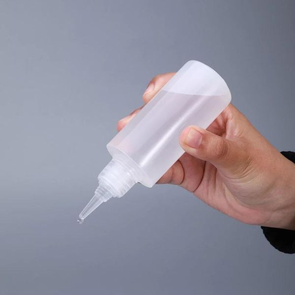 

storage bottles & jars 50pcs 30ml 60m 100ml plastic squeeze small empty squirt bottle with leak-proof caps for paint art lotion glue liq
