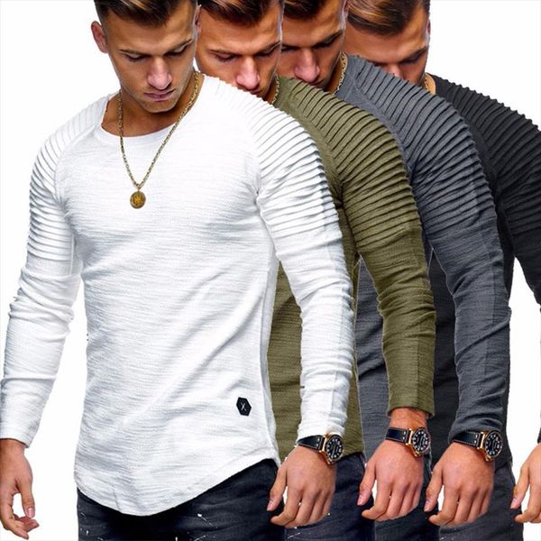 

autumn winter sweater arrival casual men t shirt pullover long sleeve o neck patchwork knitted solid sweaters, White;black