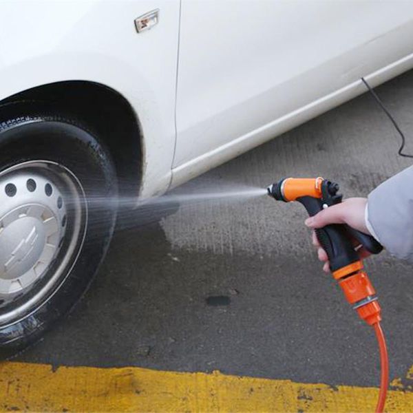 

car wash 12v washer gun pump high pressure cleaner care portable washing machine electric cleaning auto device styling water & snow foam lan