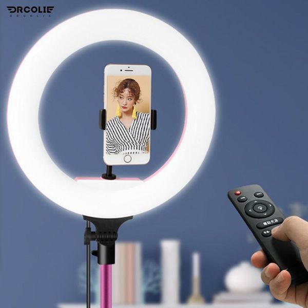 

beauty fill light mobile phone live ring 12 inch led portable pography flash heads