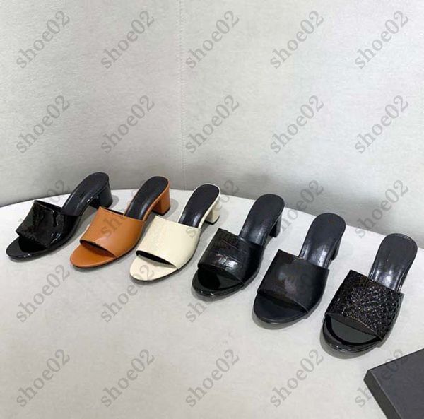 

designer shoes woman denim slipper sandal falt and high heels shoe genuine leather sandals beach slide slippers fashion scuffs for lady by s, Black