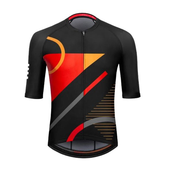 

racing jackets spexcel cycling men's bike breathable jerseys short sleeves summer motocross mountain downhill road bicycle, Black;red