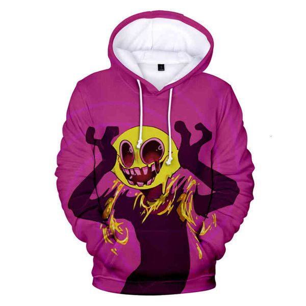 

women's hoodies & sweatshirts friday night funkin'in lemon demon hoodie boys girls funny sweaters kids in hoods of men's wome, Black