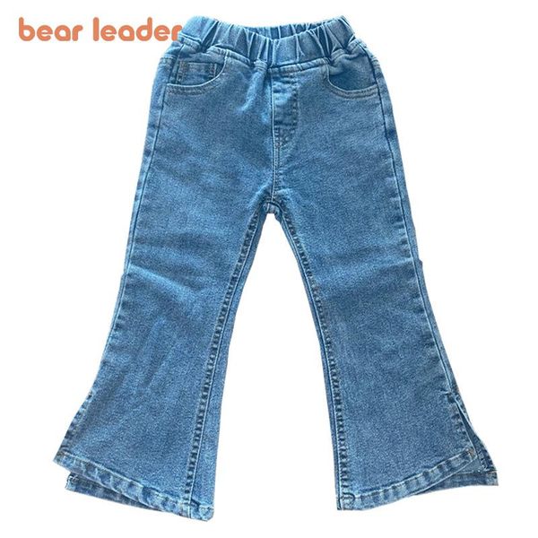 

jeans bear leader spring fashion girls kids 2021 girl baby casual korean style pants children summer clothing for 1-7 years, Blue