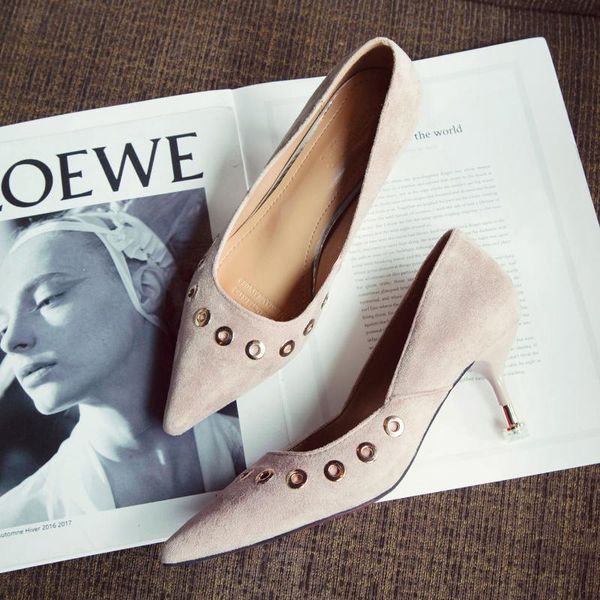 

dress shoes women pumps stilettos pointed toe willow design slip-on high heel heels w32-65, Black