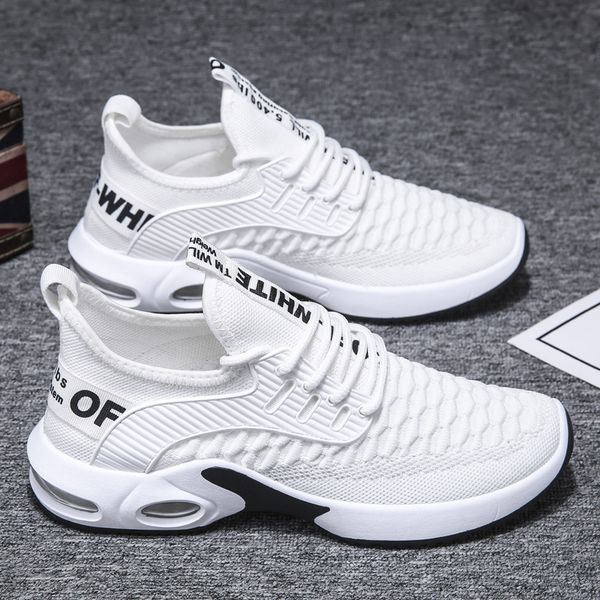 

spring summer sports and leisure low board versatile student air cushion sho men's running, Black