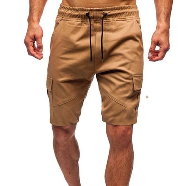 

men's shorts summer men fashion pants male casual comfortable solid color fitness mens bodybuilding trousers clothing, White;black