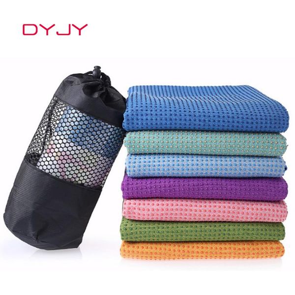 

fitness gym yoga mat towel anti skid microfiber cover blanket sports non slip for soft thicken pvc exercise equipment mats