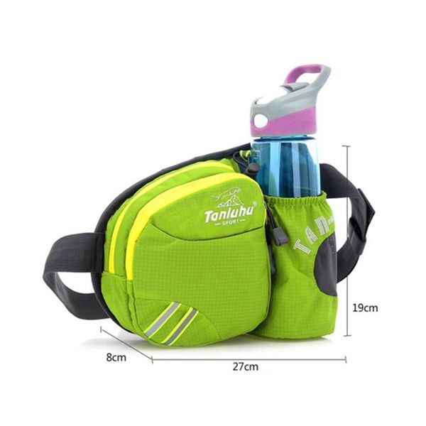 

outdoor bags waterproof sports running waist bag travel water bottle leisure