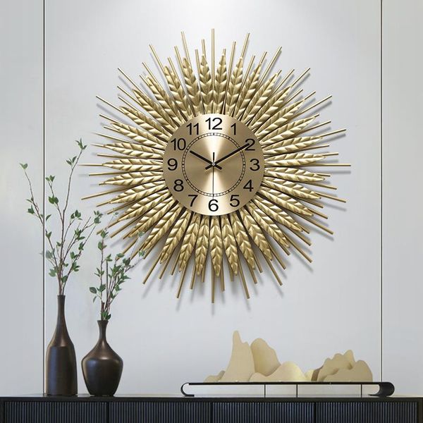 

nordic creative clock fashion living room wall bedroom home watch modern minimalist personality atmospheric clocks