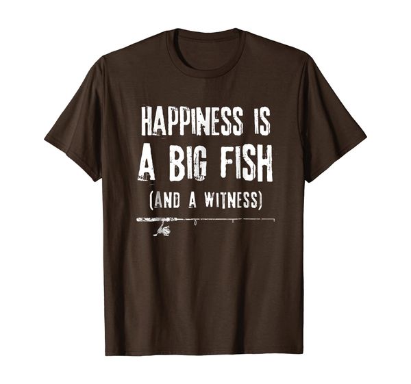 

Happiness is A Big Fish A Witness Shirt Funny Fishing Gift, Mainly pictures