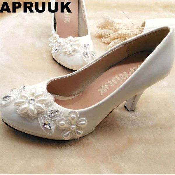 

ivory pearls lace pumps shoes woman lady female fashion design brides wedding white color platforms dinner dress, Black