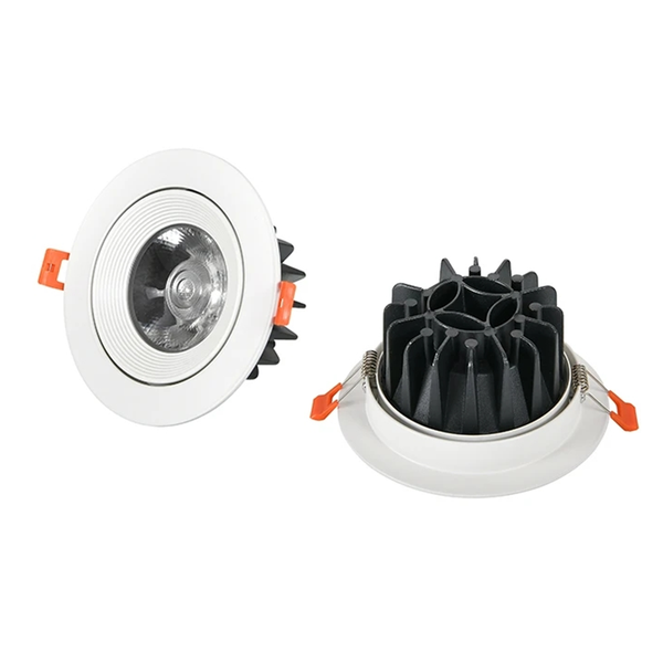 

downlights led cob downlight dimmable 110v 220v 15w 20w 24w 30w spot light 4000k ceiling lamp for indoor lighting - warm white
