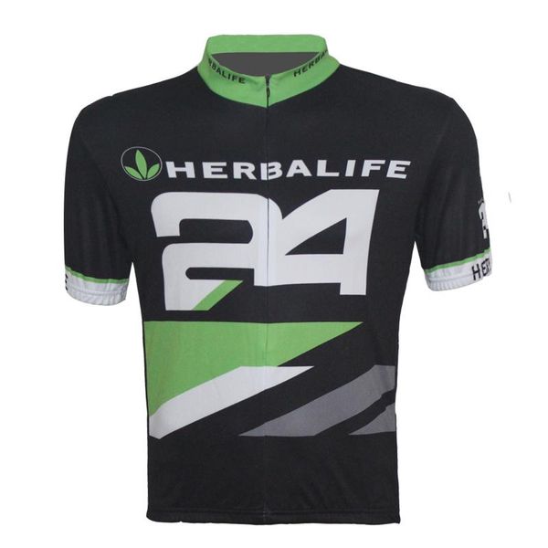 

herbalife-24 cycling jersey for men and women sportswear, 2021 summer short-sleeved breathable quick-dryingshirt racing sets, Black;blue