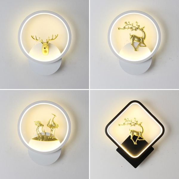 

wall lamp modern lamps art angel nordic creative for bedroom bedside lighting bracket high-power led lustre home decorative sconce