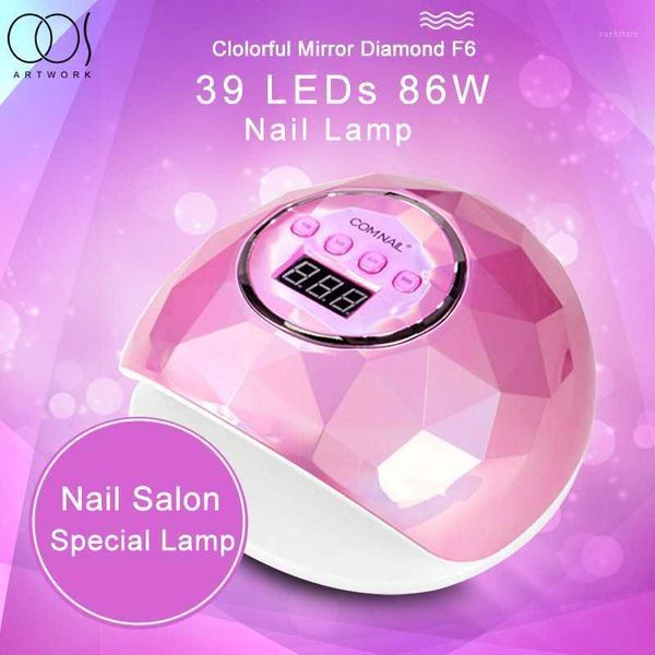 

uv lamp nail dryer for 86w drying polish manicure machine with bottom timer art tools1