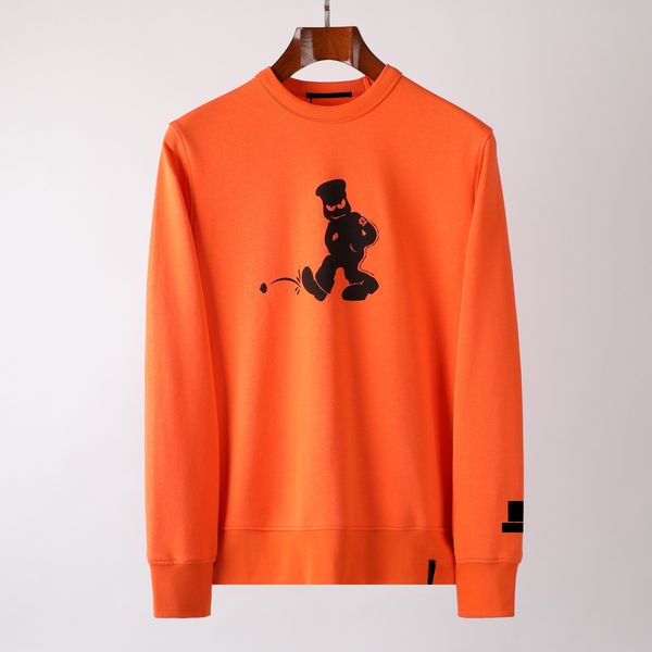 

designer men's hoodie company comics sweatshirt winter fashion sport trench pure color fleece sweatshirt toney cp islandstones, Black