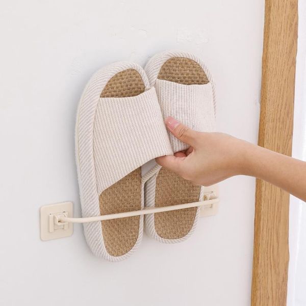 

clothing & wardrobe storage holder home wall hanging hanger slippers shelf plastic organizer for shoes almacenar zapatos