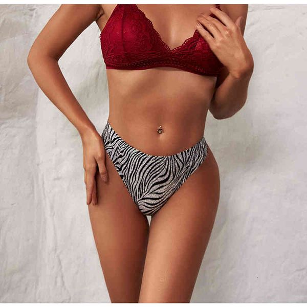 

women luipaard print underwear t-back g-string thong low tail ice side panty comfortable tanga, Black;pink