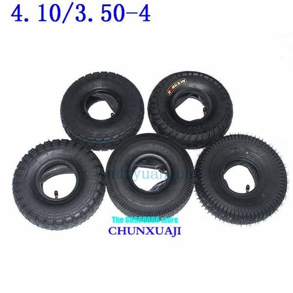 

motorcycle wheels & tires tyre size 4.10/3.50-4 410-4 350-4 for atv quad go kart 47cc 49cc electric scooter 410/350-4 4.10-4 3.50-4 wheelbar