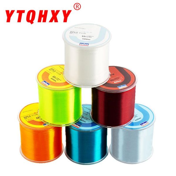 

braid line lure 500m reinforced nylon colorful fishing haigan parallel platform gear