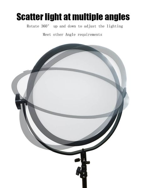 

led ring light selfie tripod pgraphy lamp professional indoor adjustable color temperature selfie camera lamp