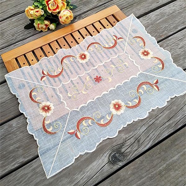 

mats & pads modern lace place table mat cloth pad embroidery cup mug drink doilies tea glass dining coffee placemat wedding kitchen