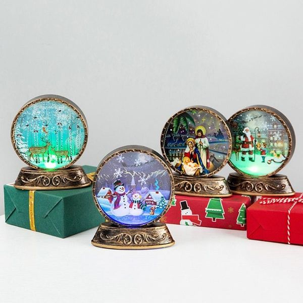 

party decoration christmas led lamp creative night light scene layouts props xmas