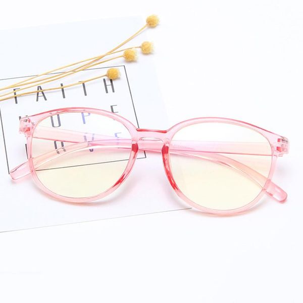 

fashion sunglasses frames literary glasses frame full retro student flat mirror trend wild men and women decorative glasses., Black