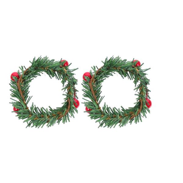 

napkin rings 2 pcs christmas berry garland buckle clasps