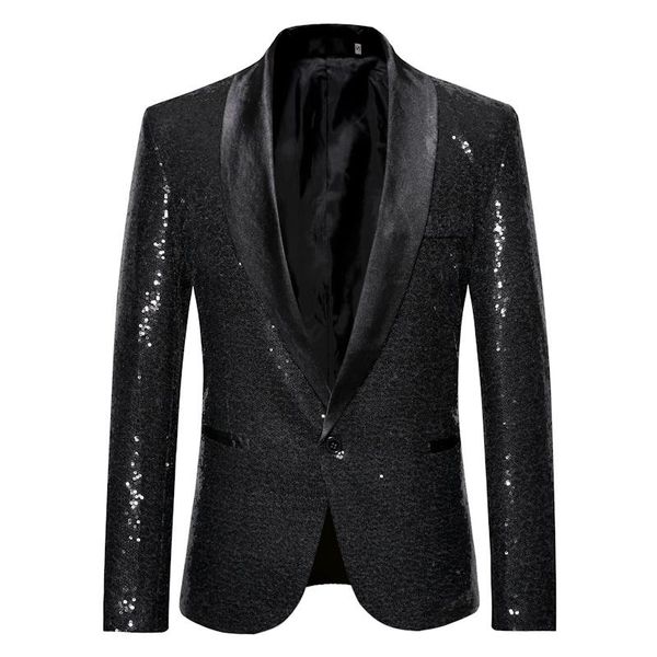 

men's suits & blazers vento moda estÃ¡gio lantejoulas boate personalidade fina hip hop mostrar terno jaqueta/masculino tendÃªncia casaco, White;black